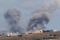 Asap tebal kelihatan dari selatan Lubnan susulan serangan Israel, seperti dilihat dari Marjayoun, Lubnan pada 19 Jun 2026. Foto Reuters