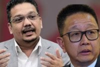 Zainul Rijal Abu Bakar (kiri) dan Chang Khim