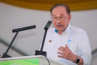 Perdana Menteri, Datuk Seri Anwar Ibrahim. Foto Bernama 
