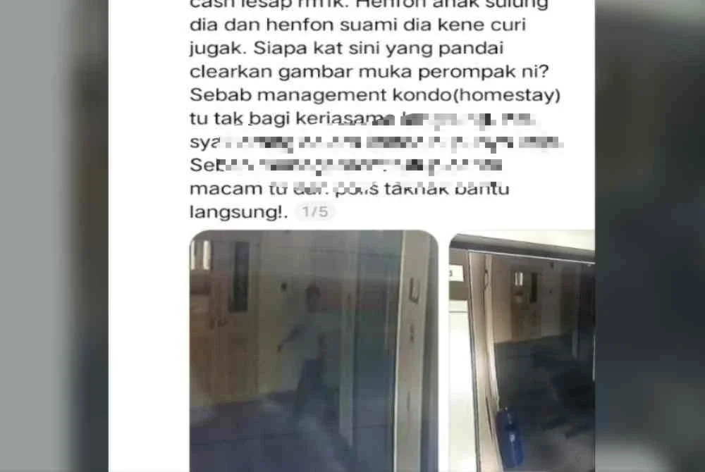 Perkongsian di Thread pada Ahad.
