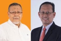 Aminolhuda (kiri) dan Suhaizan