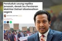 Mohd Najwan berkata, cadangan itu dibangkitkan penduduk ketika sesi dialog awam.