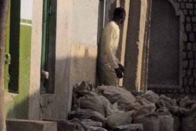 Saidu berjanji tidak akan mengulangi kesalahan yang mengganggu jiran setempat. Foto Agensi