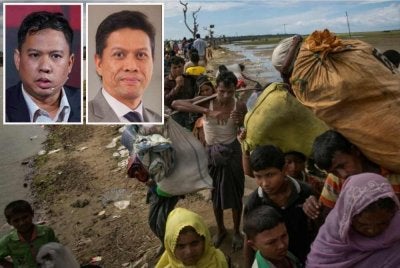 Setakat Februari 2026, terdapat kira-kira 215,600 pelarian dan pemohon suaka berdaftar dengan UNHCR di Malaysia. - Gambar kecil Mohd Yazid (kiri) dan Zalmizy
