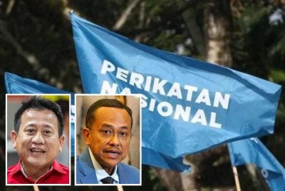 Tun Faisal (kiri) dan Ahmad Samsuri