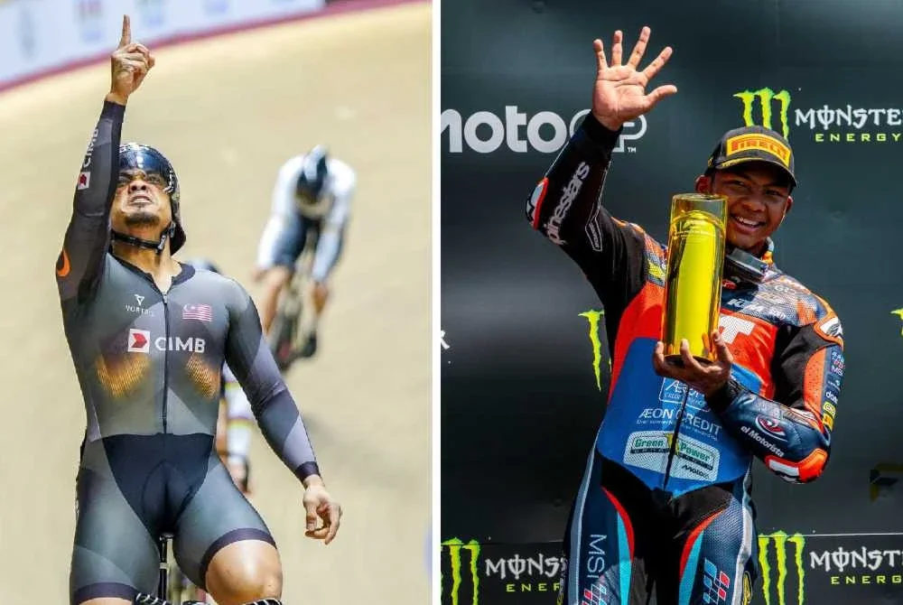 Kejayaan Hakim Danish imbau detik dramatik Azizulhasni
