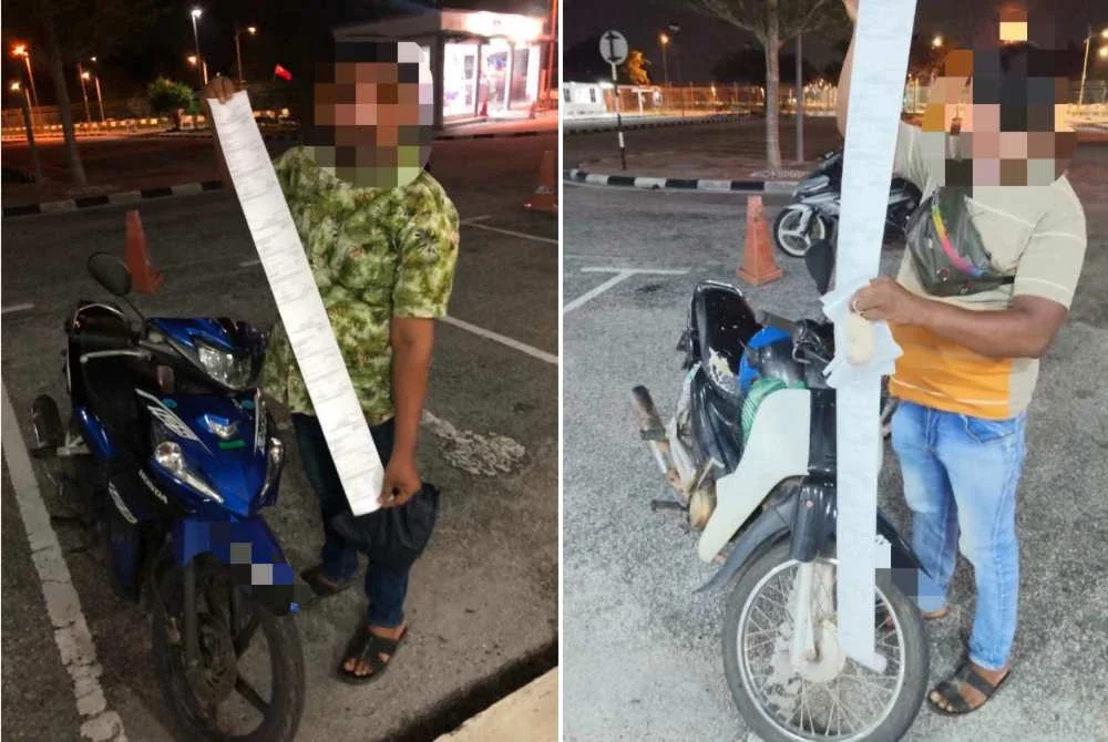 Kesemua kenderaan terbabit telah disita dan dibawa ke Depoh Sita JPJ Kedah untuk tindakan lanjut. Foto JPJ Kedah