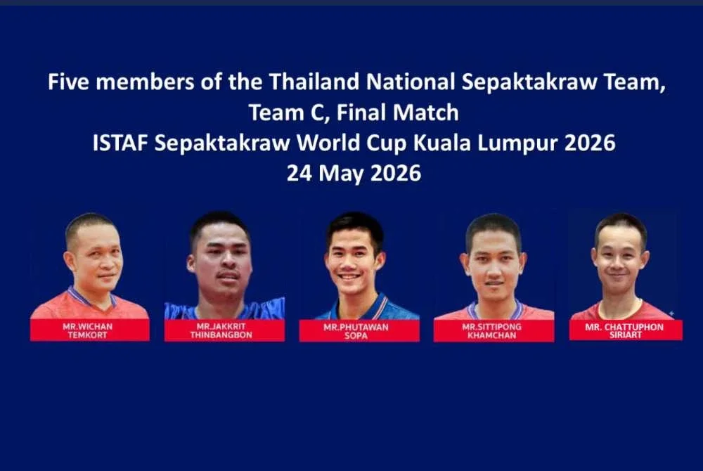 ISTAF gantung lima pemain, tiga pegawai Thailand ISTAF gantung lima pemain, tiga pegawai Thailand