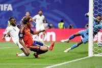 Lamine Yamal meletakkan Sepanyol di hadapan seawal minit ke-10 dalam kemenangan 4-0 ke atas Arab Saudi. Foto: Agensi
