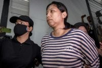 Nurshazwani Afni didakwa melakukan kekerasan jenayah terhadap Sultan Nazrin di hadapan Dewan Bandaran Ipoh, Jalan Panglima Bukit Gantang Wahab pada 31 Ogos tahun lalu.