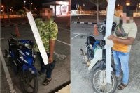 Kesemua kenderaan terbabit telah disita dan dibawa ke Depoh Sita JPJ Kedah untuk tindakan lanjut. Foto JPJ Kedah