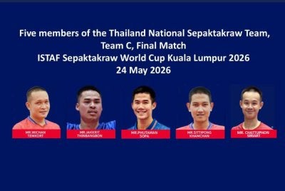 Lima pemain yang dikenakan pertuduhan ialah Wichan Temkort, Jakkrit Thinbangbon, Phutawan Sopa, Sittipong Khamchan dan Chattuphon Siriart.