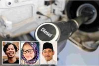 Pelaksanaan mekanisme subsidi diesel berasaskan MyKad di seluruh negara mulai Julai depan menerima reaksi positif dalam kalangan pengguna. Foto hiasan (Gambar kecil dari kiri: Yus Andika, Zaila dan Muhammad Munzir