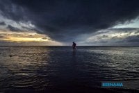 MetMalaysia mengeluarkan nasihat berkaitan Taufan Mekkhala yang dikesan berada kira-kira 1,616 kilometer di timur laut Kudat, Sabah. -Foto fail Bernama