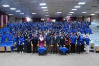 Program Wayang Rasuah: Bila Bayang Menjadi Gelap di Dewan Kecemerlangan 2 (DK2) yang disertai pelajar UniMAP pada Selasa. - FOTO: UNIMAP