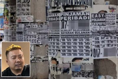 Adam (gambar kecil) berkata, ketika ini terdapat pelbagai pihak dan platform yang menawarkan bantuan berkaitan masalah ah long, namun mangsa perlu membuat semakan terlebih dahulu sebelum mendapatkan perkhidmatan tersebut. Foto hiasan