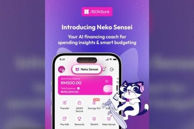 AEON Bank memperkenalkan mentor pengurusan kewangan berpacukan AI dalam aplikasinya yang dinamakan Neko Sensei sempena ulang tahun kedua.