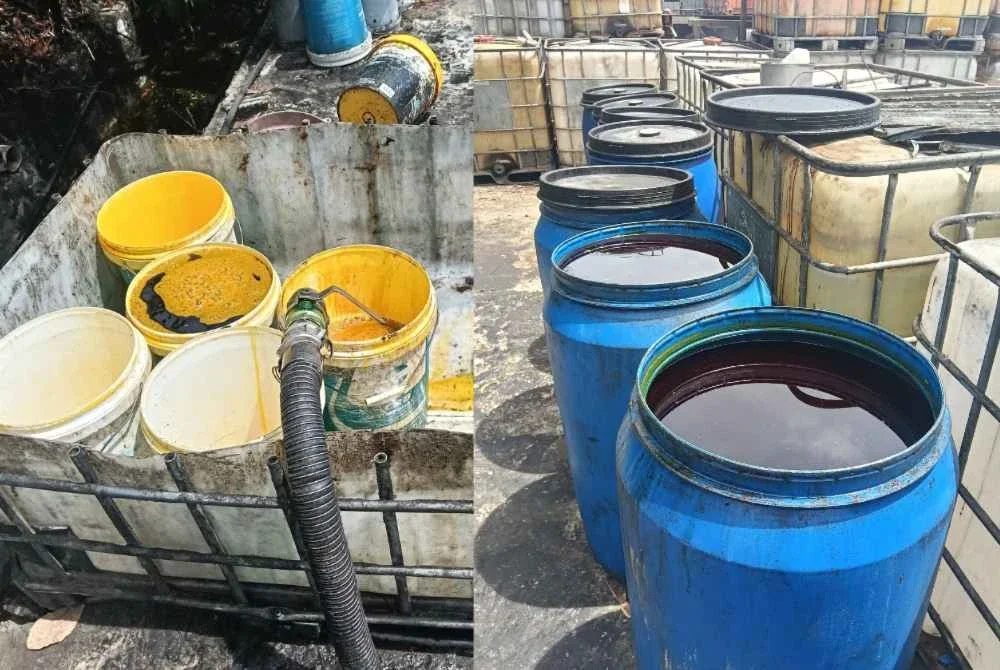 Siasatan awal mendapati minyak sawit mentah berkenaan diperoleh daripada beberapa kilang pemprosesan kelapa sawit di Johor, Negeri Sembilan dan Selangor sebelum dijual kepada pembeli di pasaran gelap.