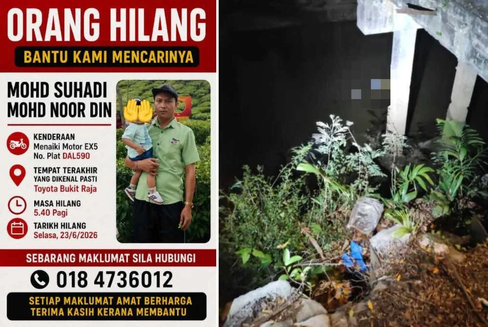 Mangsa dilaporkan hilang oleh ahli keluarga selepas tidak pulang ke rumah sebelum mayatnya ditemukan di dalam longkang berhampiran Persiaran Selangor, Seksyen 15 pada malam Selasa.