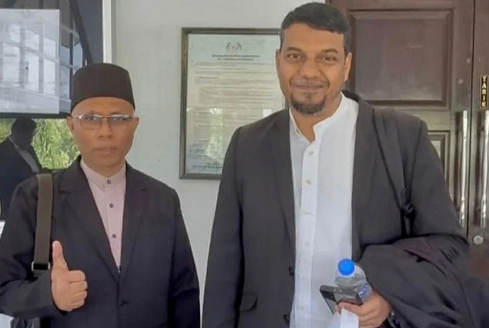 Rosmin (kiri) dan Muhammad Rafique