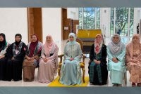 Tengku Permaisuri Norashikin berangkat tiba ke program Women Summit & Women #QuranHour 2026 di Masjid Sultan Salahuddin Abdul Aziz Shah, Shah Alam.