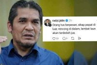 Hantaran terbaharu Radzi Jidin di threads miliknya.
