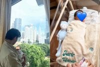 Amira selamat bersalin pada 6.20 petang Selasa di sebuah hospital di ibu negara.