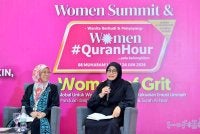 Dr Nora (kanan) menjadi panel forum Wanita Berjiwa Kental pada program Women Summit & Women #QuranHour 2026 di Masjid Sultan Salahuddin Abdul Aziz Shah