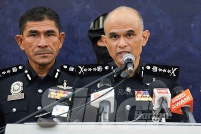 Shazeli pada sidang media di Ibu Pejabat Polis Kontinjen Selangor pada Rabu. Foto Sinar Harian - ROSLI TALIB