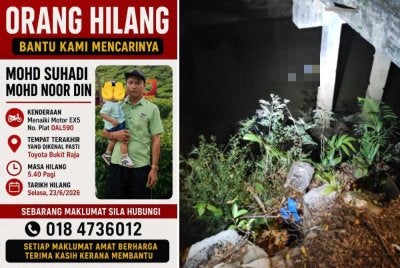 Mangsa dilaporkan hilang oleh ahli keluarga selepas tidak pulang ke rumah sebelum mayatnya ditemukan di dalam longkang berhampiran Persiaran Selangor, Seksyen 15 pada malam Selasa.
