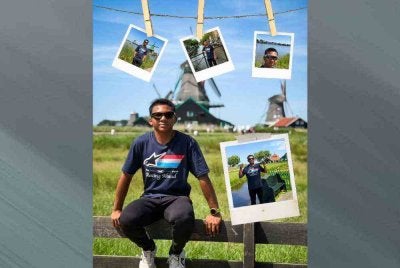 Hakim Danish mahu melupakan kejayaan di Brno dan fokus kepada saingan di Assen. FOTO: FB Hakim Danish