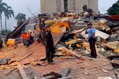 Pada Rabu, Kajian Geologi Amerika Syarikat (AS) memaklumkan dua gempa bumi kuat 7.2 dan 7.5 magnitud melanda Venezuela. Foto: Reuters