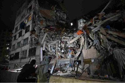 Gempa bumi berlaku kira-kira 21 kilometer dari Moron dan 168 kilometer ke barat ibu kota, Caracas. Foto AFP