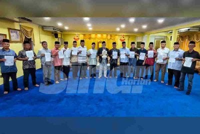 Lebih 10 pemimpin utama adat Luak Rembau menyatakan pendirian menyokong Abdul Rahim sebagai Undang Luak Rembau ke-22