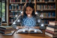 Teknologi AI seperti ChatGPT mengurangkan keperluan manusia untuk berfikir dan menilai maklumat secara kritis. Foto janaan AI