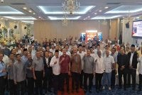 Sebahagian kontraktor hadir pada Mesyuarat Agung PKMM Selangor Kali Ke-40 pada Jumaat