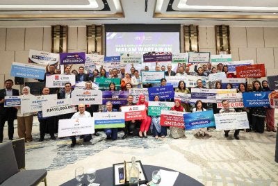 Institut Akhbar Malaysia (MPI) menerima sumbangan sebanyak RM1.037 juta bagi menjayakan majlis Malam Wartawan Malaysia (MWM) 2026 bulan hadapan. Foto Bernama 