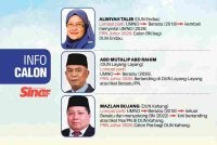 Tumpuan terarah kepada antara tiga calon yang mempunyai rekod perubahan parti berbeza, iaitu Alwiyah Talib di DUN Endau, Abd Mutalip Abd Rahim di DUN Layang-Layang dan Mazlan Bujang di DUN Kahang.