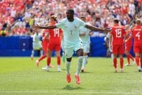 Dembele meledak hatrik ketika Perancis membelasah Norway 4-1 pada aksi terakhir Kumpulan I. Foto: Agensi
