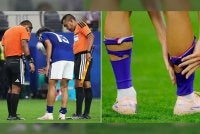 Barton menganggap pemakaian stoking yang dipotong khas oleh Nakamura tidak boleh diterima walaupun stoking tersebut dilaporkan lulus pemeriksaan sebelum aksi. - Foto X japaofcbr

