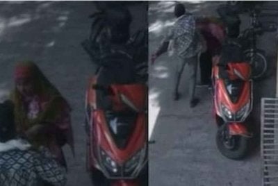 Rakaman CCTV menunjukkan kejadian seorang pelajar ditikam lelaki dikenalinya melalui Instagram.