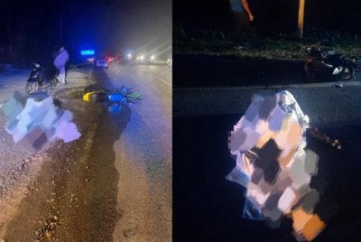 Dua penunggang motosikal maut dalam kejadian berasingan di Kilometer 81 Jalan Kota Bharu-Gua Musang dekat Kampung Peria dan Jalan Batu Balai-Mengkebang dekat Kampung Batu Balai, Kuala Krai.