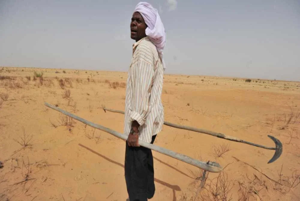 Niger mengalami peningkatan suhu yang lebih pantas berbanding purata global. - FOTO: AGENSI