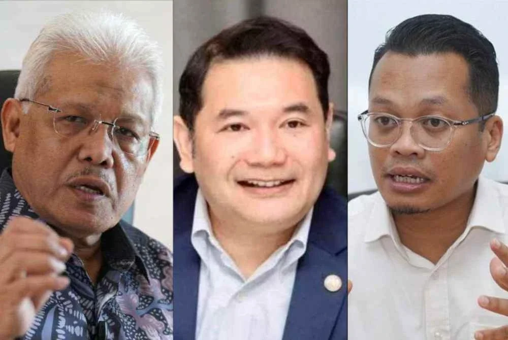 Hamzah, Rafizi dan Nik Nazmi.