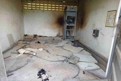 Lokasi kejadian wanita dilaporkan melecur.