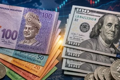 Pada 8 pagi, mata wang tempatan berada pada 4.0855/0950 berbanding dolar AS daripada 4.0860/0910 semasa ditutup pada Jumaat lepas. Foto hiasan janaan AI