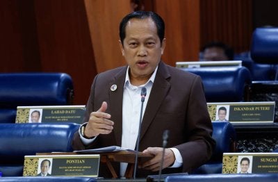 Ahmad Maslan. Foto Bernama 