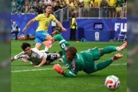 Benteng pertahanan Jepun akhirnya runtuh pada minit akhir masa tambahan menerusi Gabriel Martinelli sekali gus menghantar Brazil ke pusingan 16. Foto Agensi