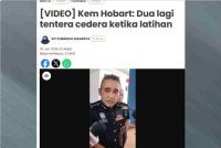 TDM menubuhkan satu Lembaga Siasatan bagi menyiasat secara menyeluruh punca sebenar melibatkan dua anggota cedera semasa LPT di Lapang Sasar Kem Hobart, Gurun di Kedah, Isnin lalu.