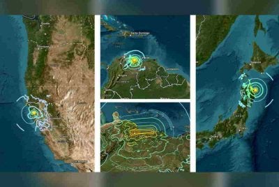 Gempa berlaku secara berterusan di seluruh dunia kerana plat tektonik bumi sentiasa bergerak.